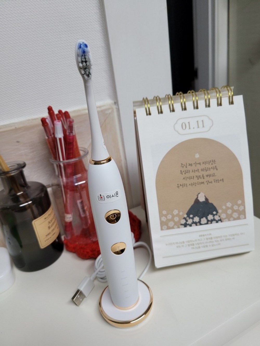 오아 클린이 소프트 음파 전동칫솔 구매 후기 이미지
